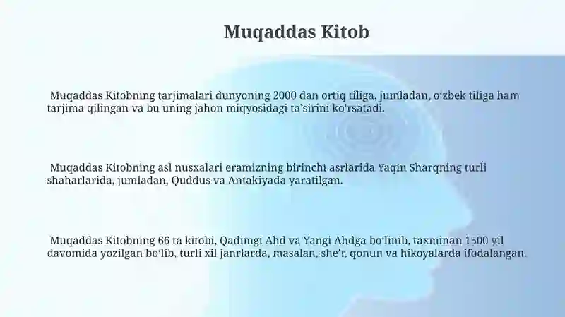 Muqaddas Kitob 3