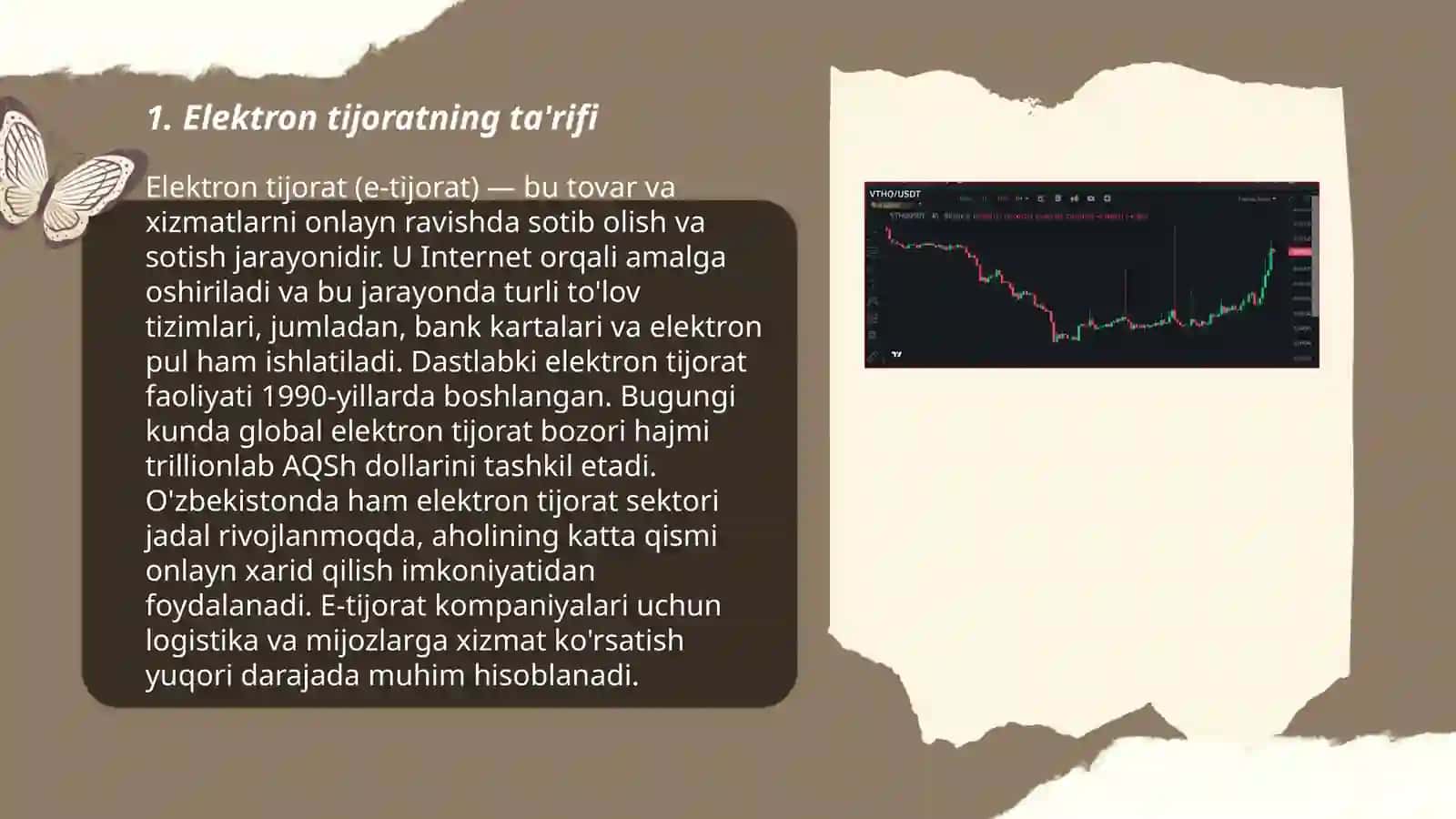 Elektron tijorat mazmuni, iqtisodiy ahamiyati va tarkibi 3