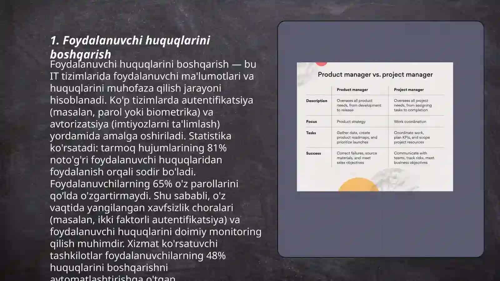 Elektron ta'limni boshqaruv tizimi Moodleda foydalanuvchilari bilan ishlash va loyiha ishi tayyorlash 3