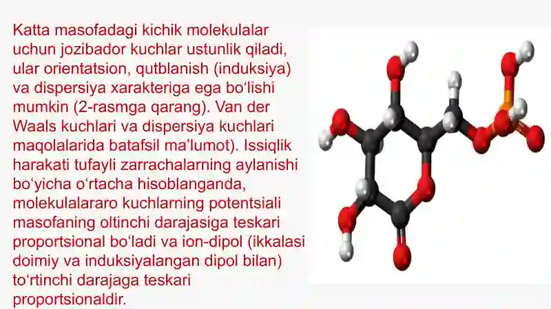 Molekulalararota'sirlar. Van-Der-Vaalskuchlari 3