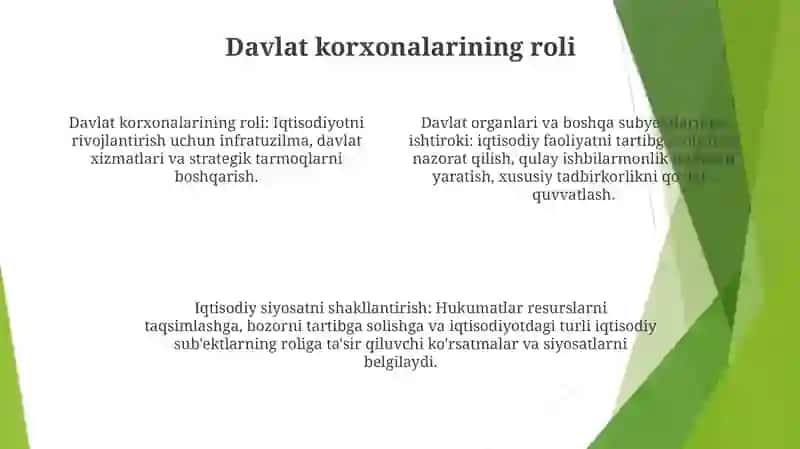 Iqtisodiy Protsessda Davlat Organlari Va Boshqa Shaxslarning Ishtroki 3