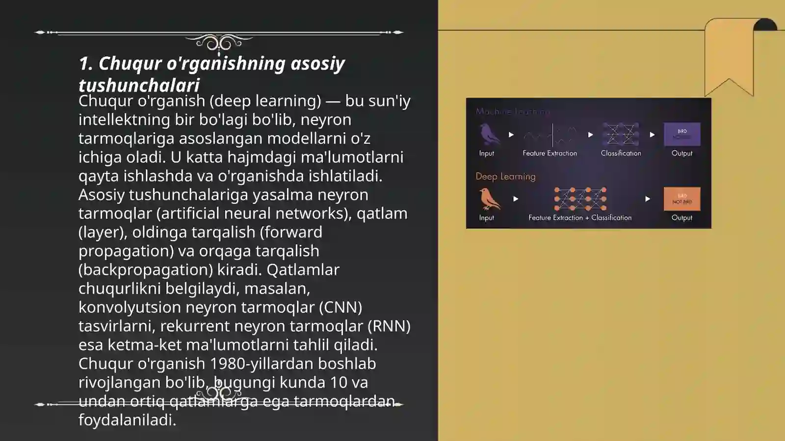 Chuqur o'rganish (Deep Learning) 3