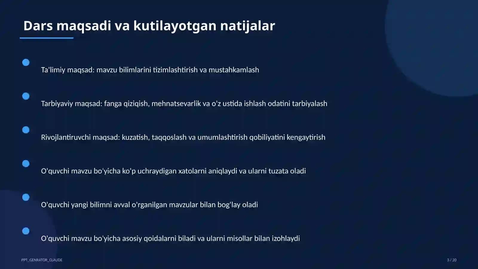 Ko'pburchaklar va parallelogramm (8-sinf) 2