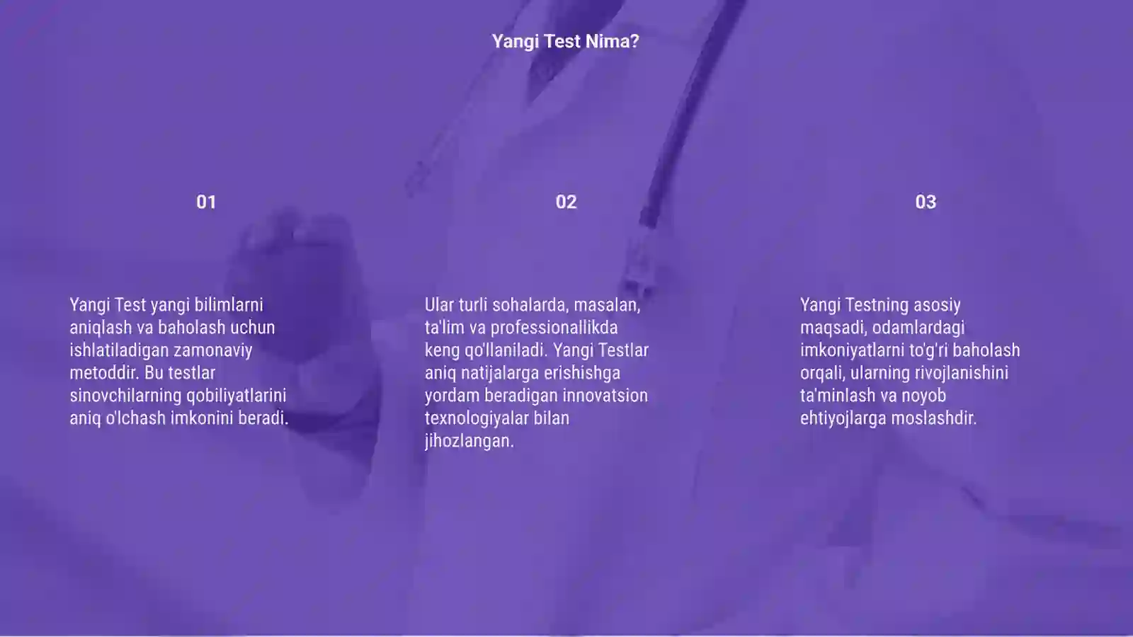Yangi Test 3