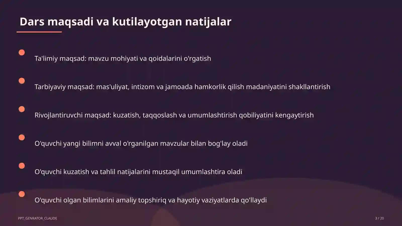 Matematika darslar 3