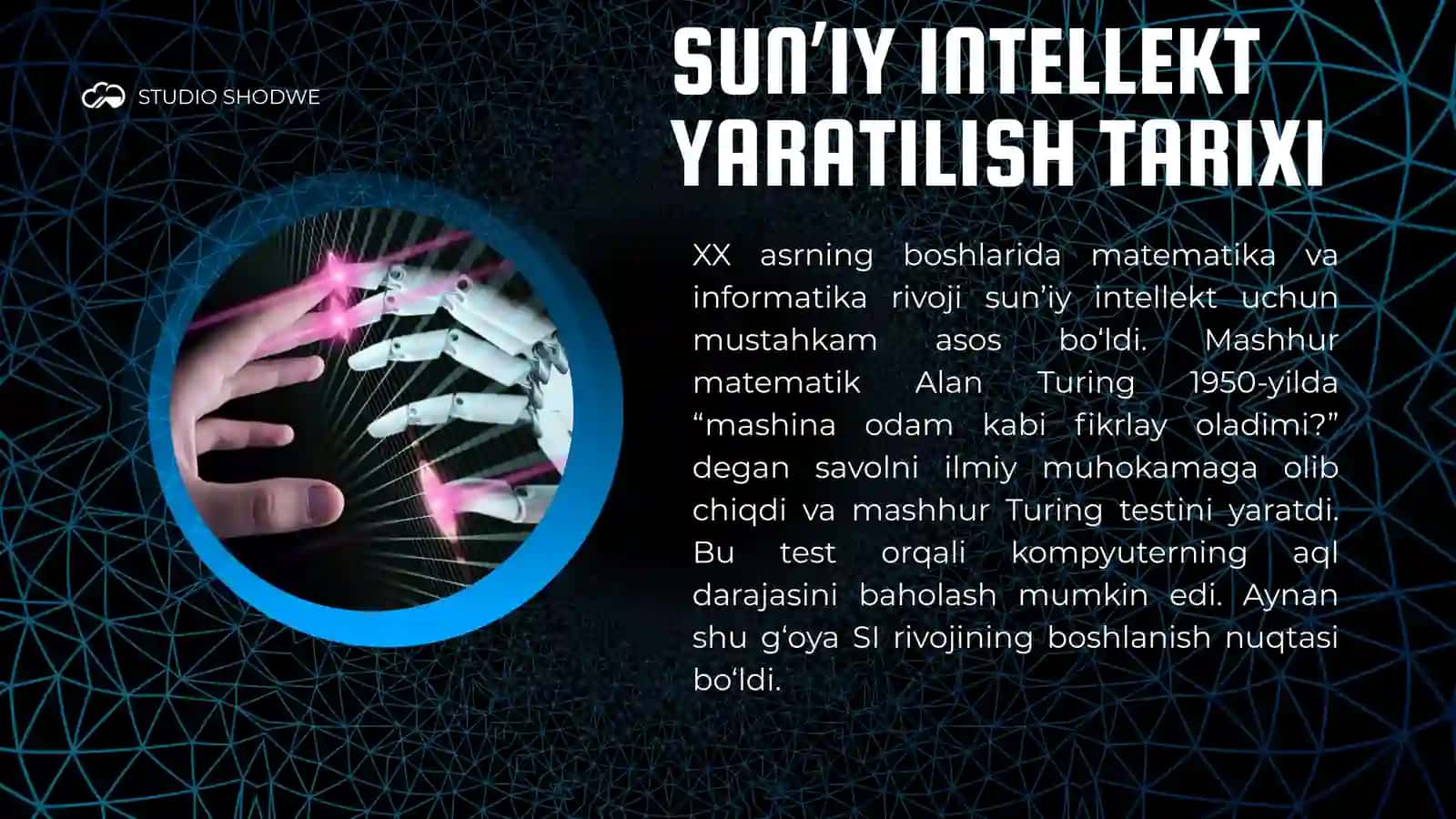 SUN’IY INTELLEKT YARATILISH TARIXI 3