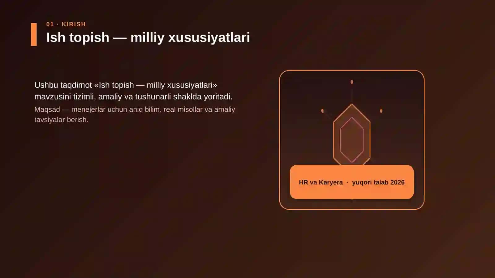 Ish topish — milliy xususiyatlari 3