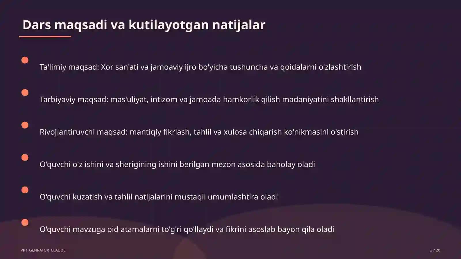 Xor san'ati va jamoaviy ijro (7-sinf) 3