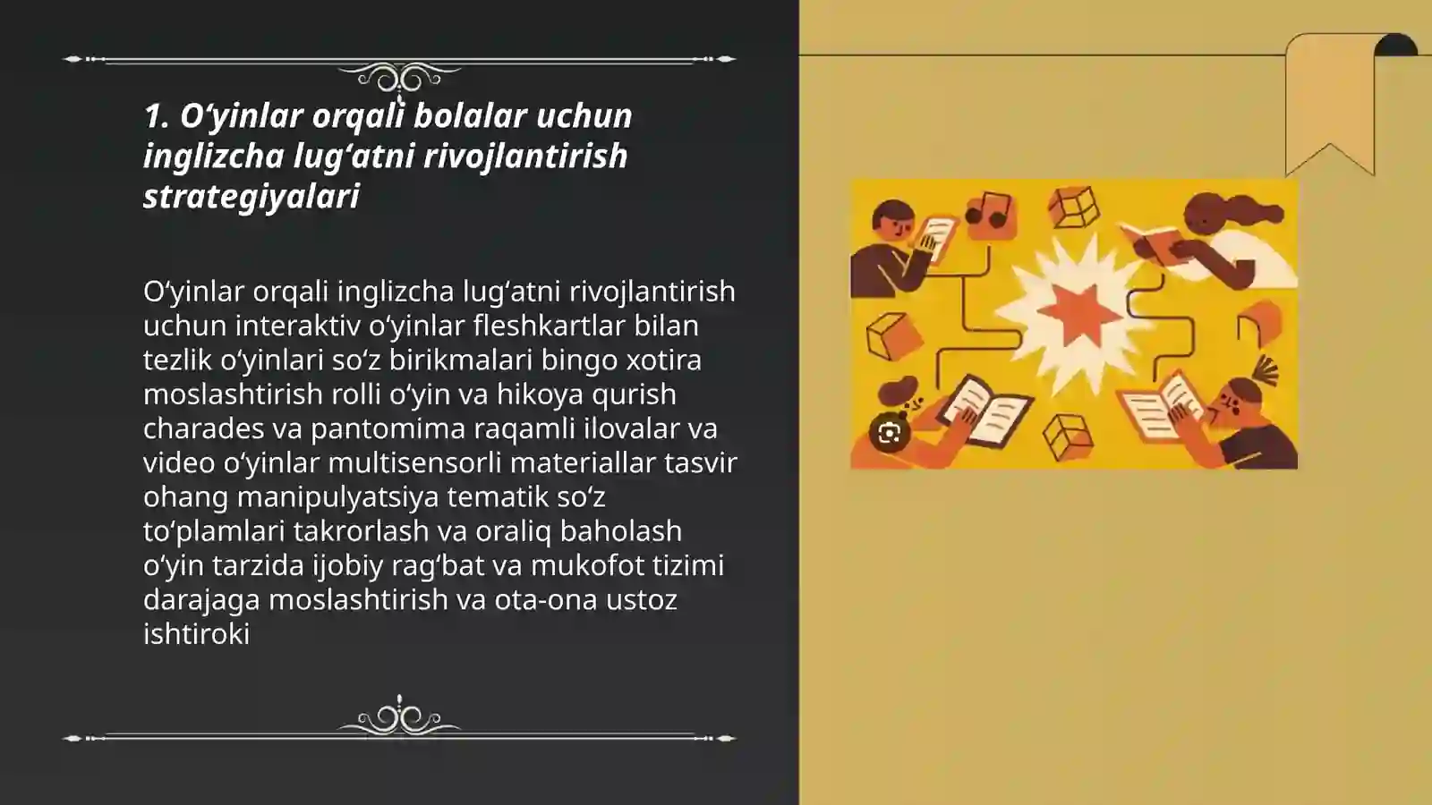 Bolalar uchun ingliz tili lugat boyligini rivojlantirish strategiyalari 3
