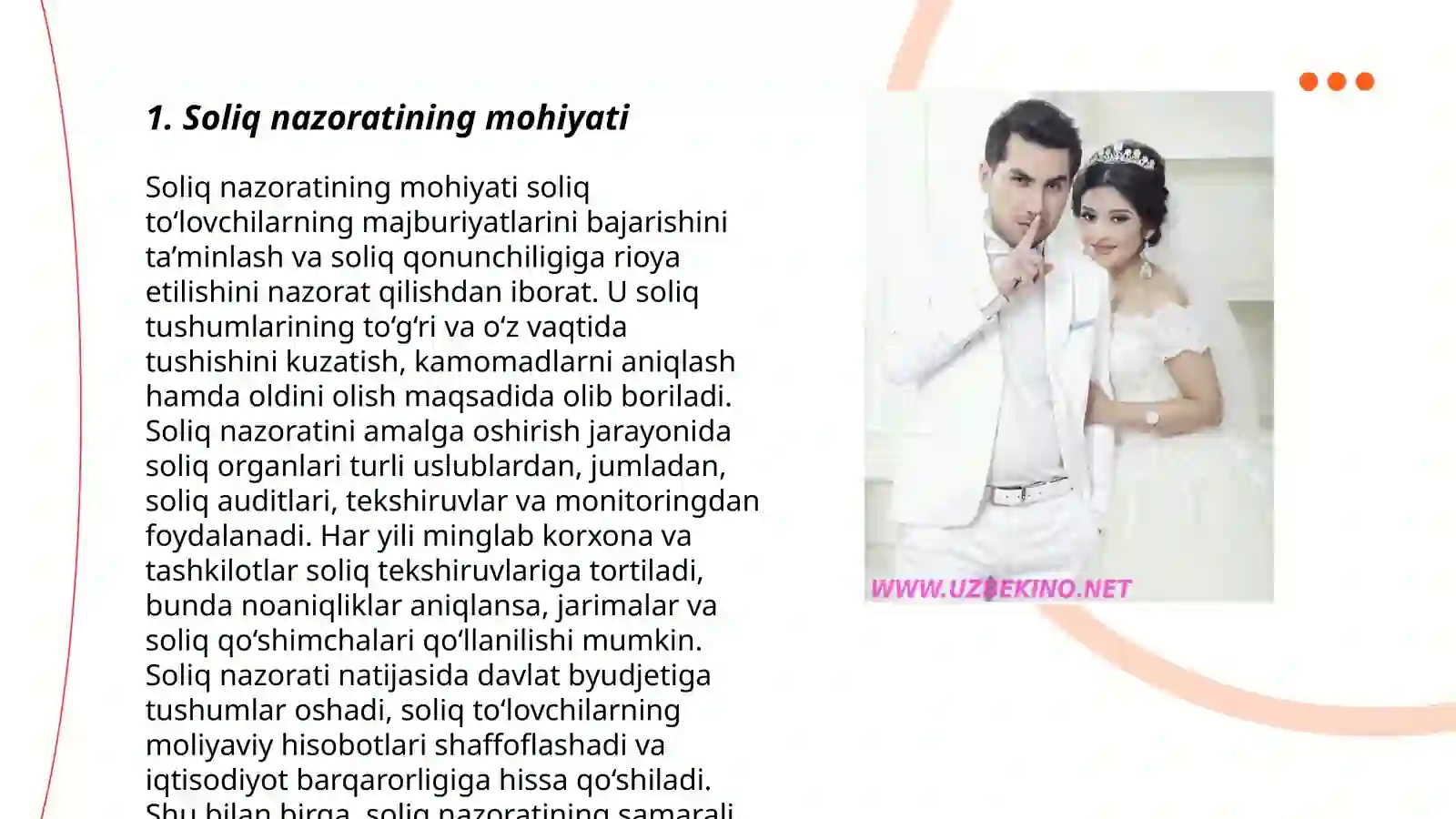 SOLIQ NAZORATING TURLARI 3