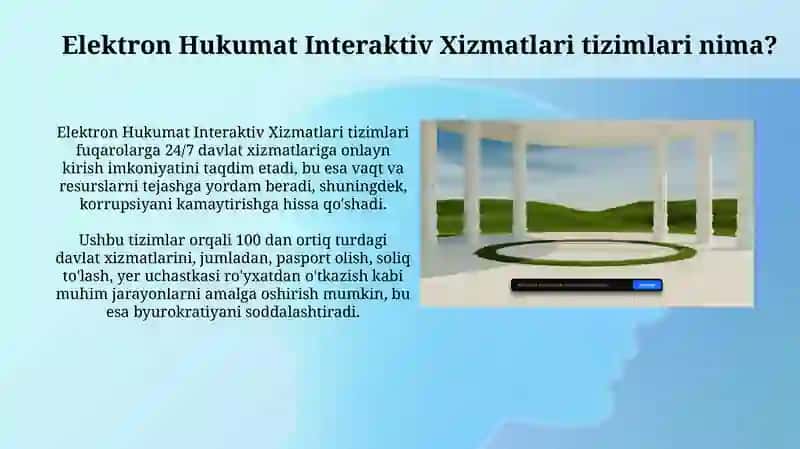 Elektron Hukumat Interaktiv Xizmatlari Tizimlari 3