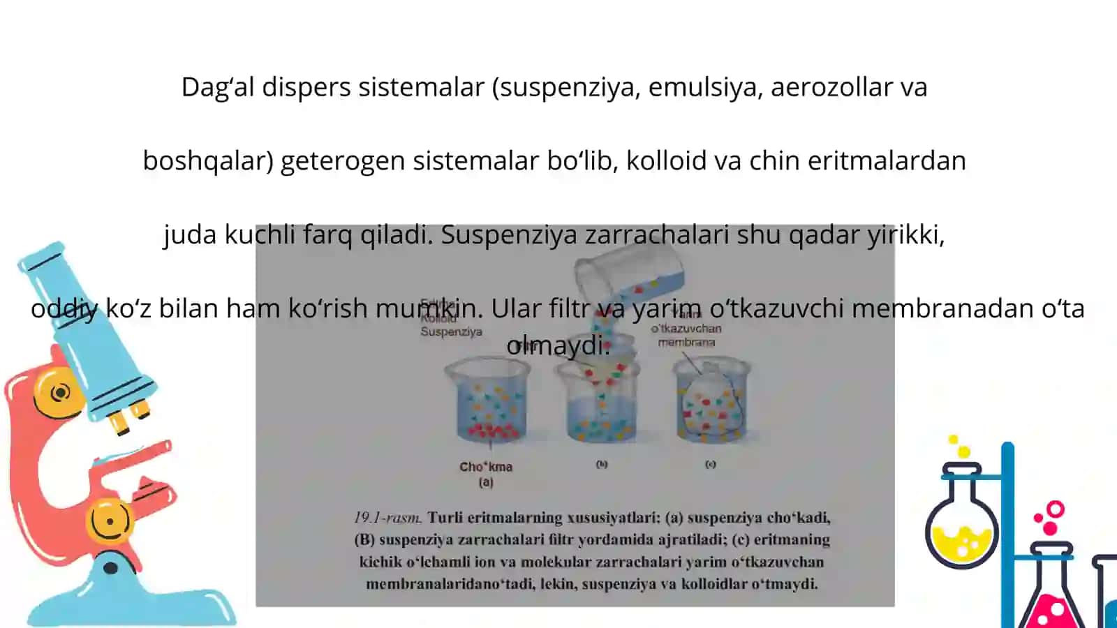 Dag‘al-dispers sistemalarning xossalari va ularni tibbiyot va farmakologiyada ishlatilishi 3