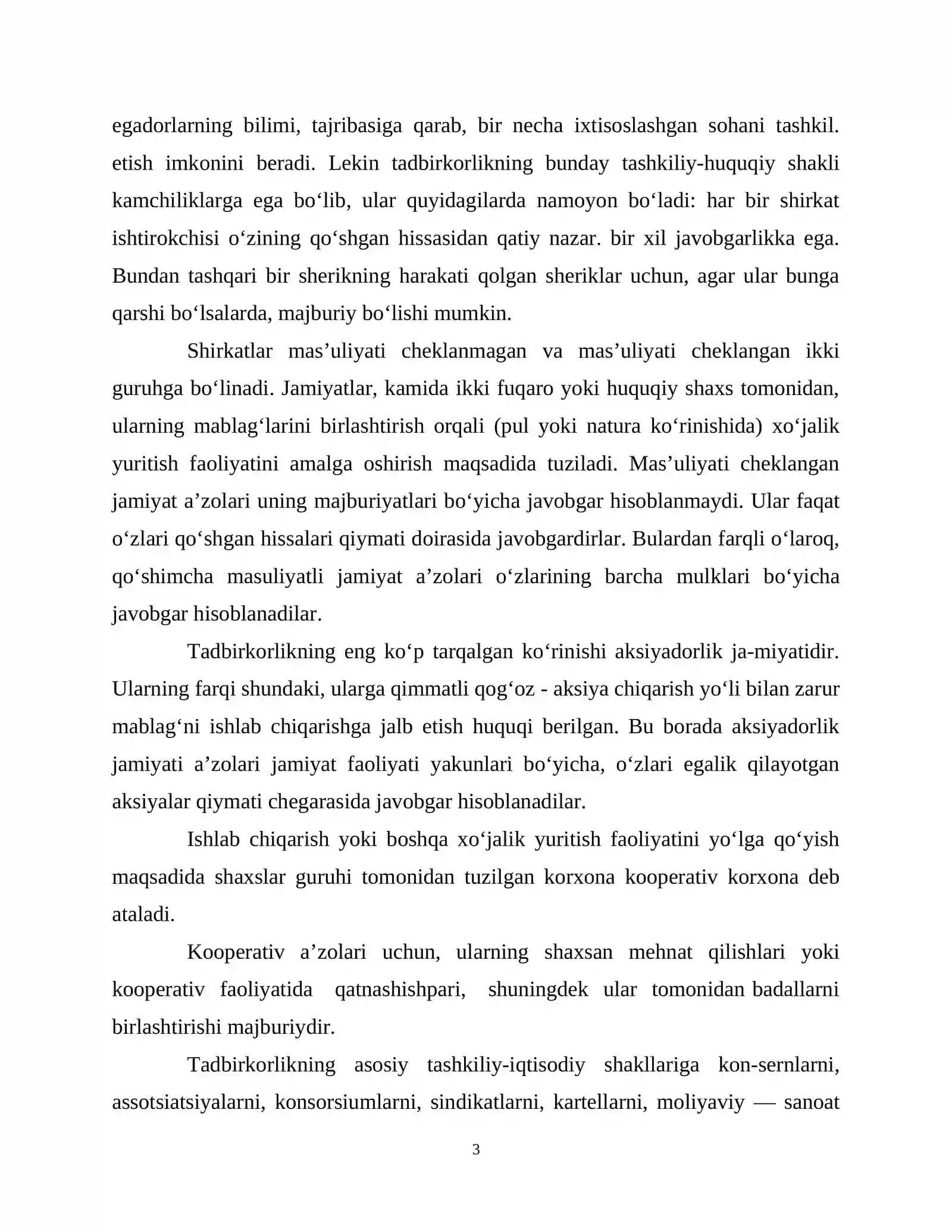 Yakka tartibdagi tadbirkorlik 3