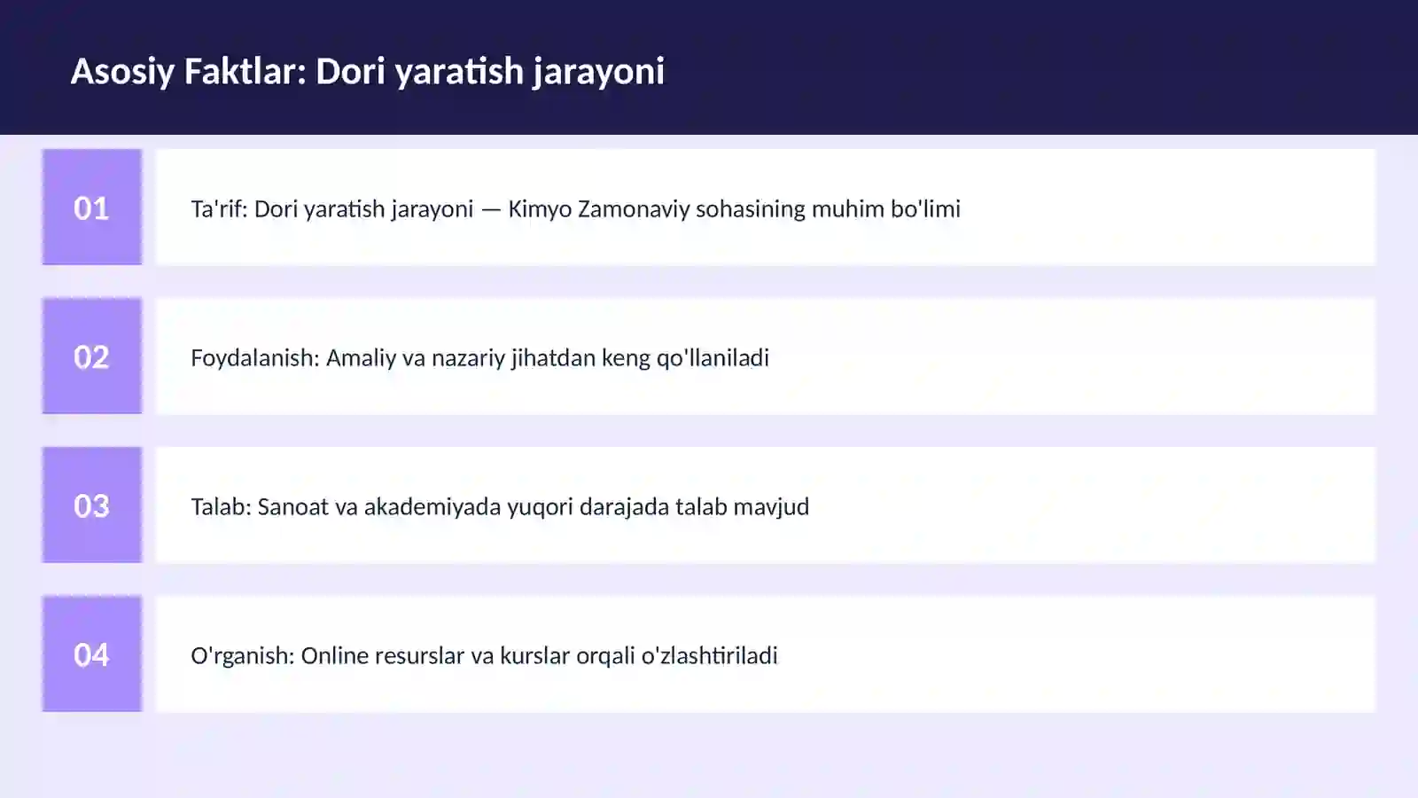 Dori yaratish jarayoni 3