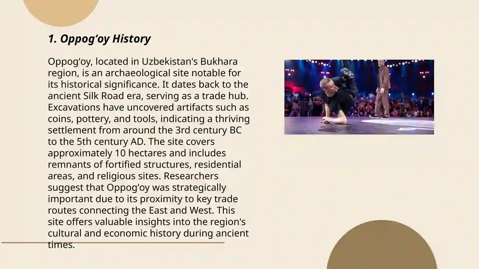 Oppogʻoy History 3