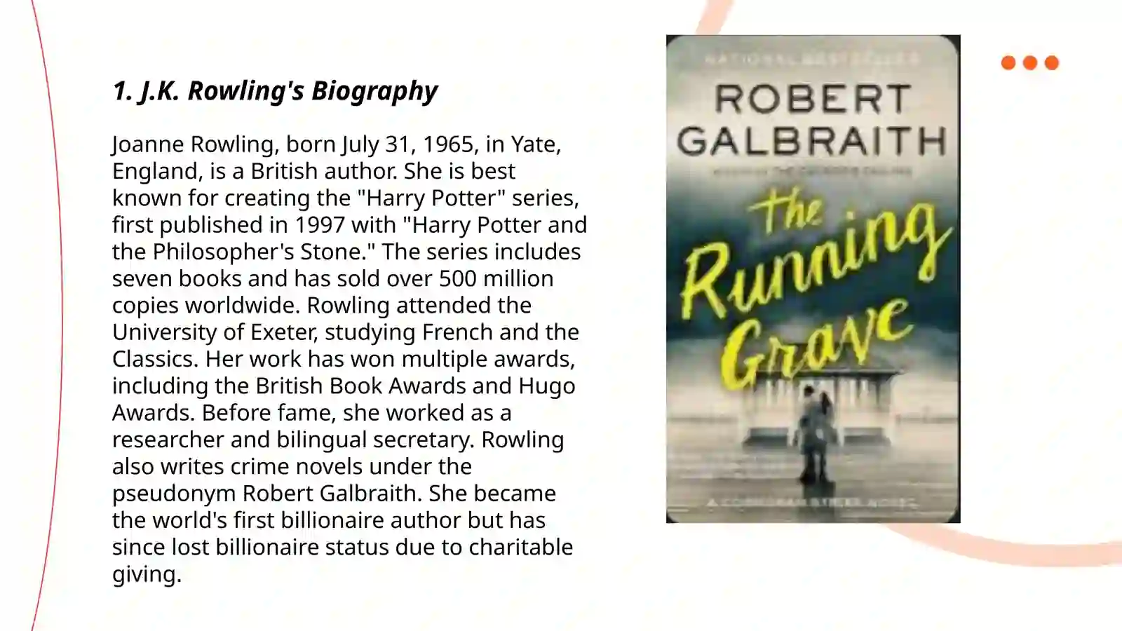J K Rowling 3