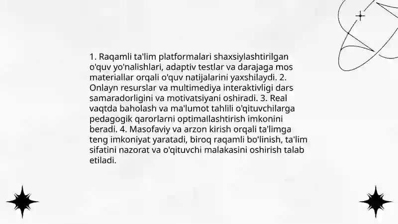 Raqamli ta'lim platformalari 3