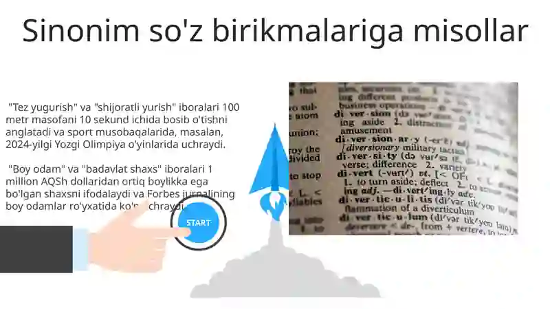 Sinonimlar va omonimlar 3