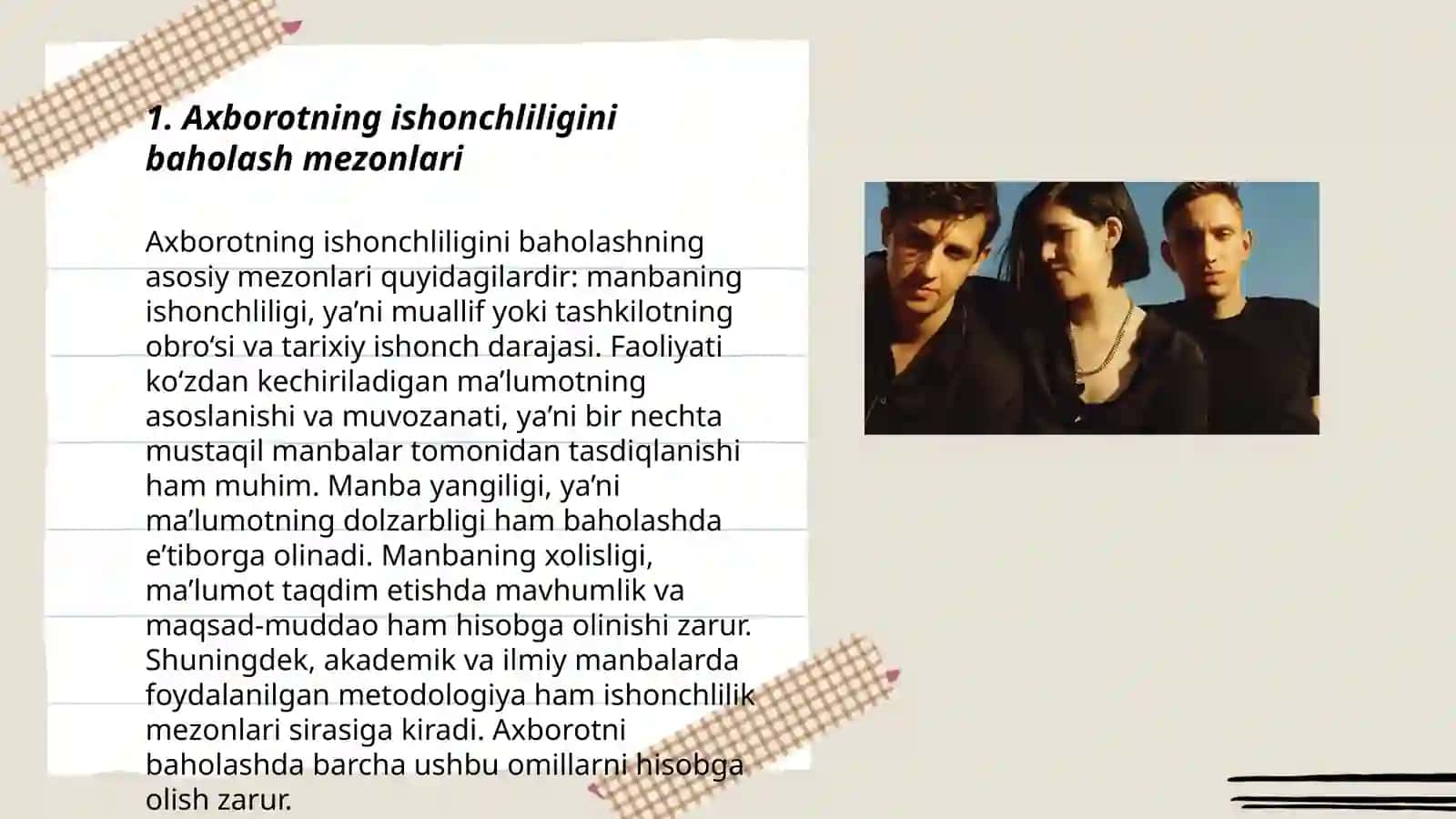 Axborot va jurnal ijtimoiy tarmoqlardagi tibbiy statistik manbalarning ishonchliligini baholash 3