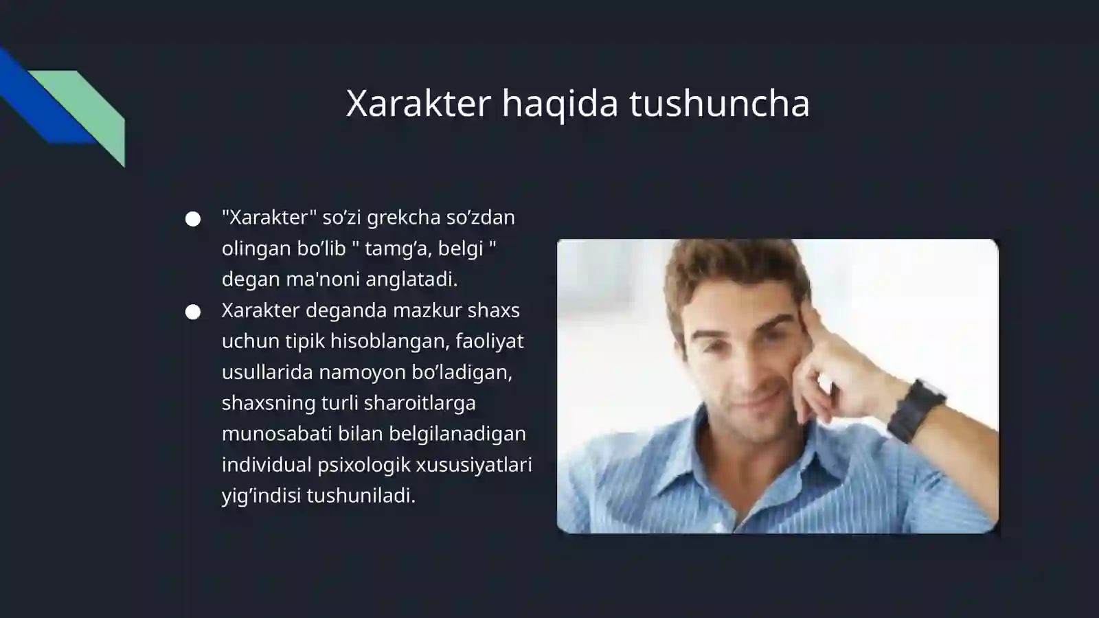Xarakter 3