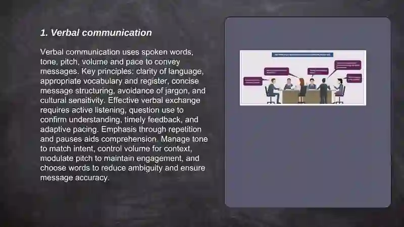 Communication principles 3