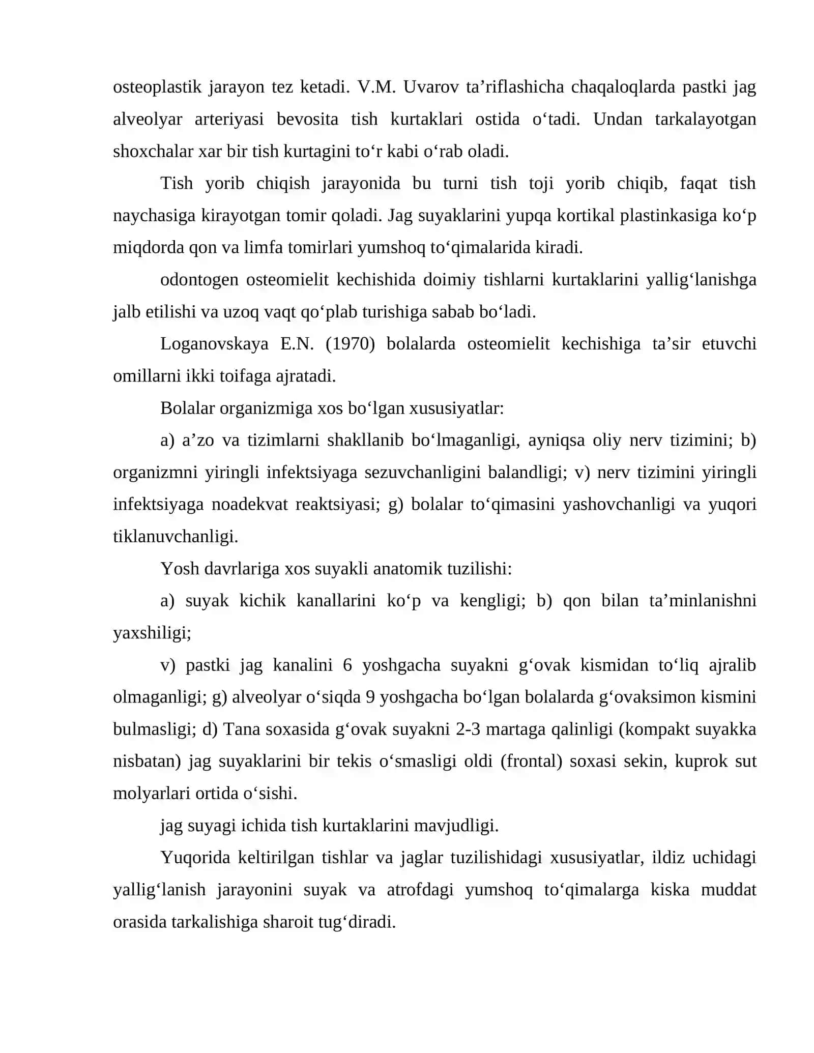 Bolalarda surunkali odontogen osteomielit 3