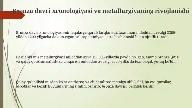 Bronza davri tarixi 3