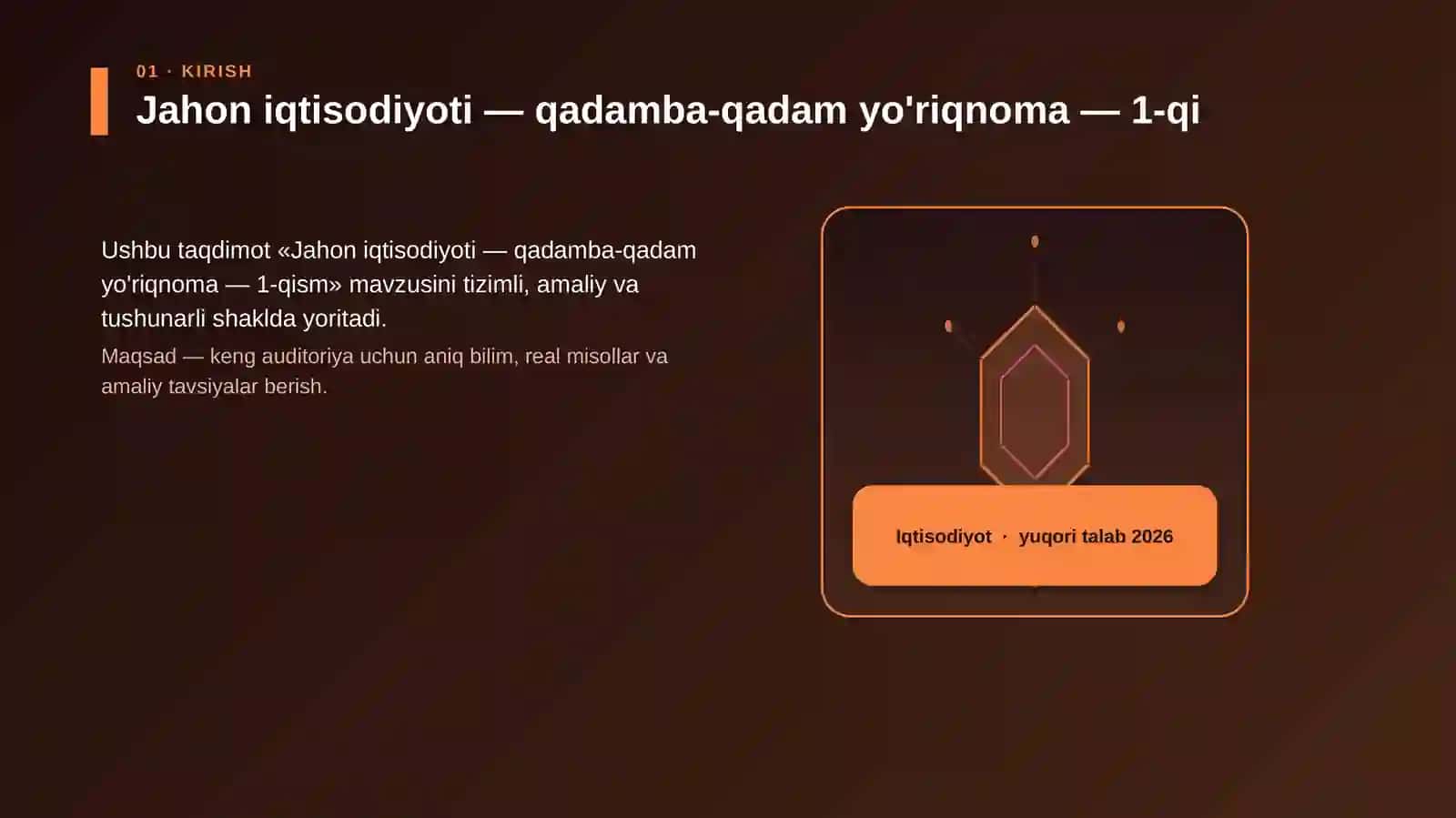 Jahon iqtisodiyoti — qadamba-qadam yo'riqnoma — 1-qism 3