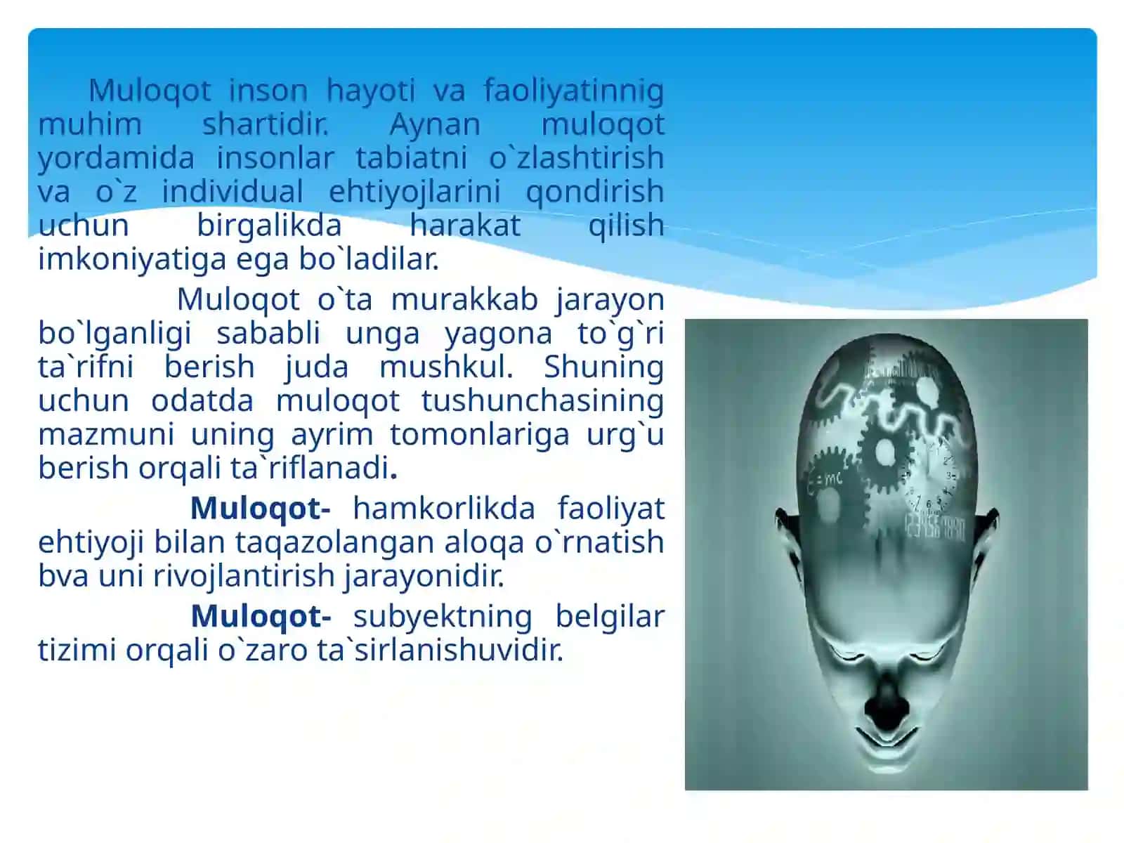 Muloqot texnikasi va texnologiyasi 3
