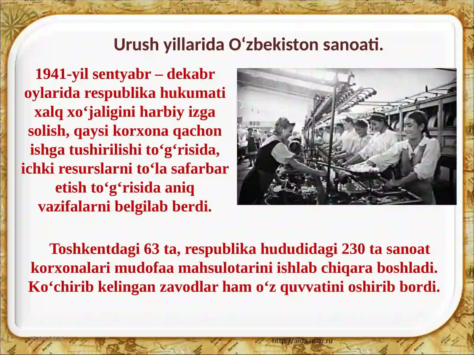 O‘zbekistondaurushyillaridaqishloqxo‘jaligivaaholiniturmushivaqiyinchiliklari 3