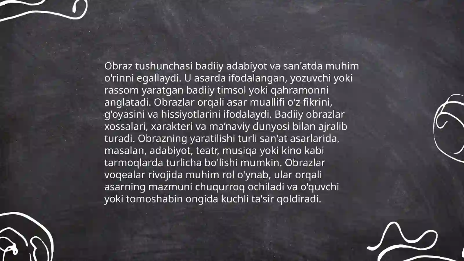 Badiiy asarda obraz 3