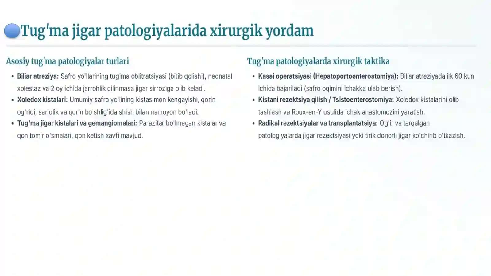 Bolalarda Qorin Bo'shlig'i Jarohatlari: Jigar Shikastlanishlarida Xirurgik Yordam 3