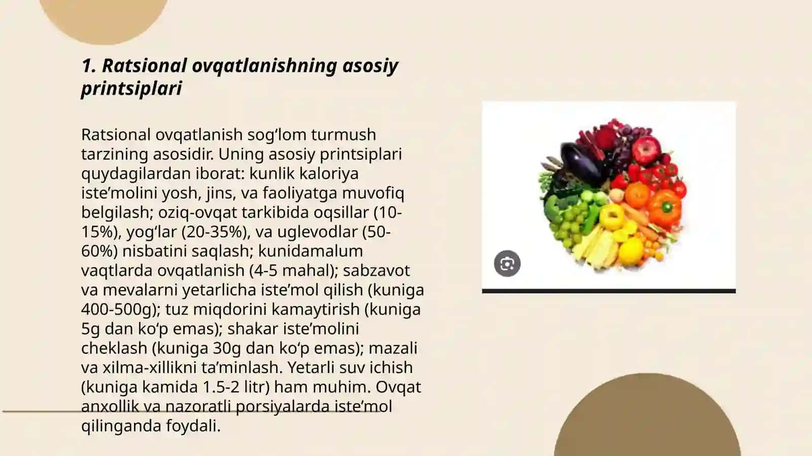 Ratsional ovqatlanish 3