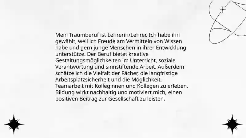 Mein Traum Beruf 3