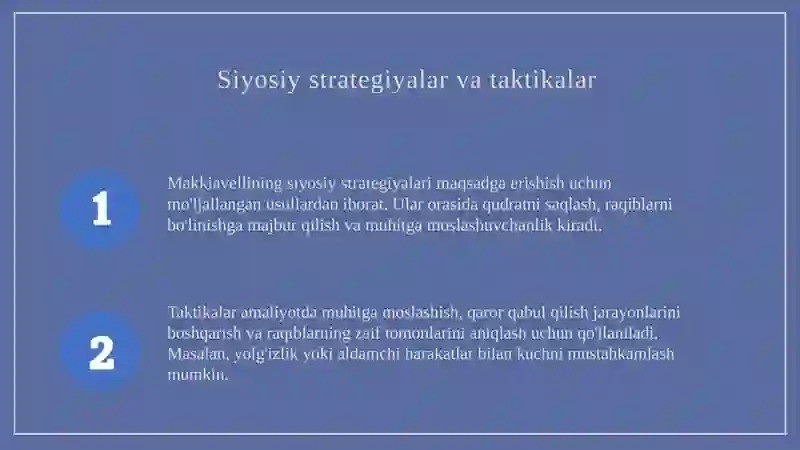 Makiavellining “Xukmdor” asari 3