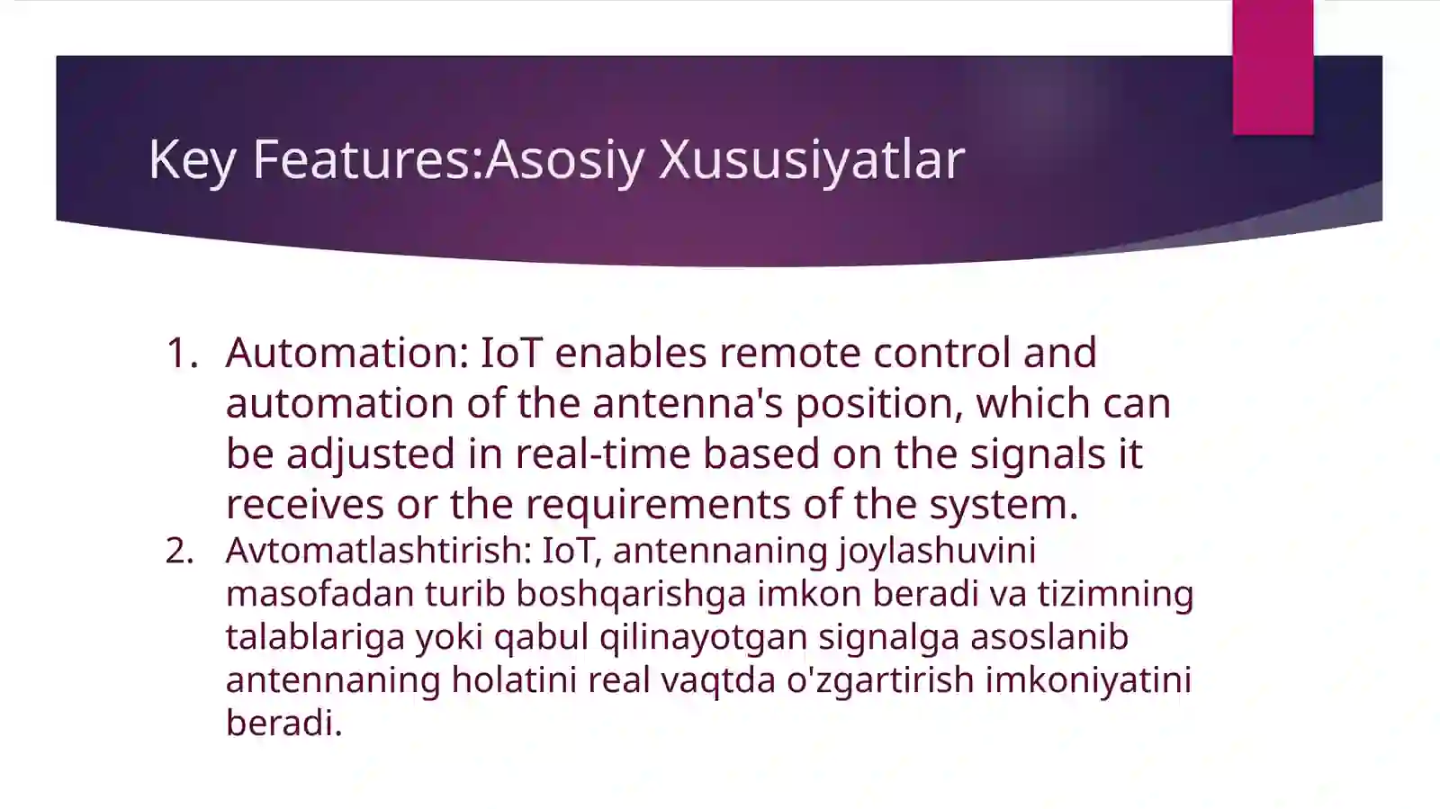 Antenna Positioning System Using IoT 3