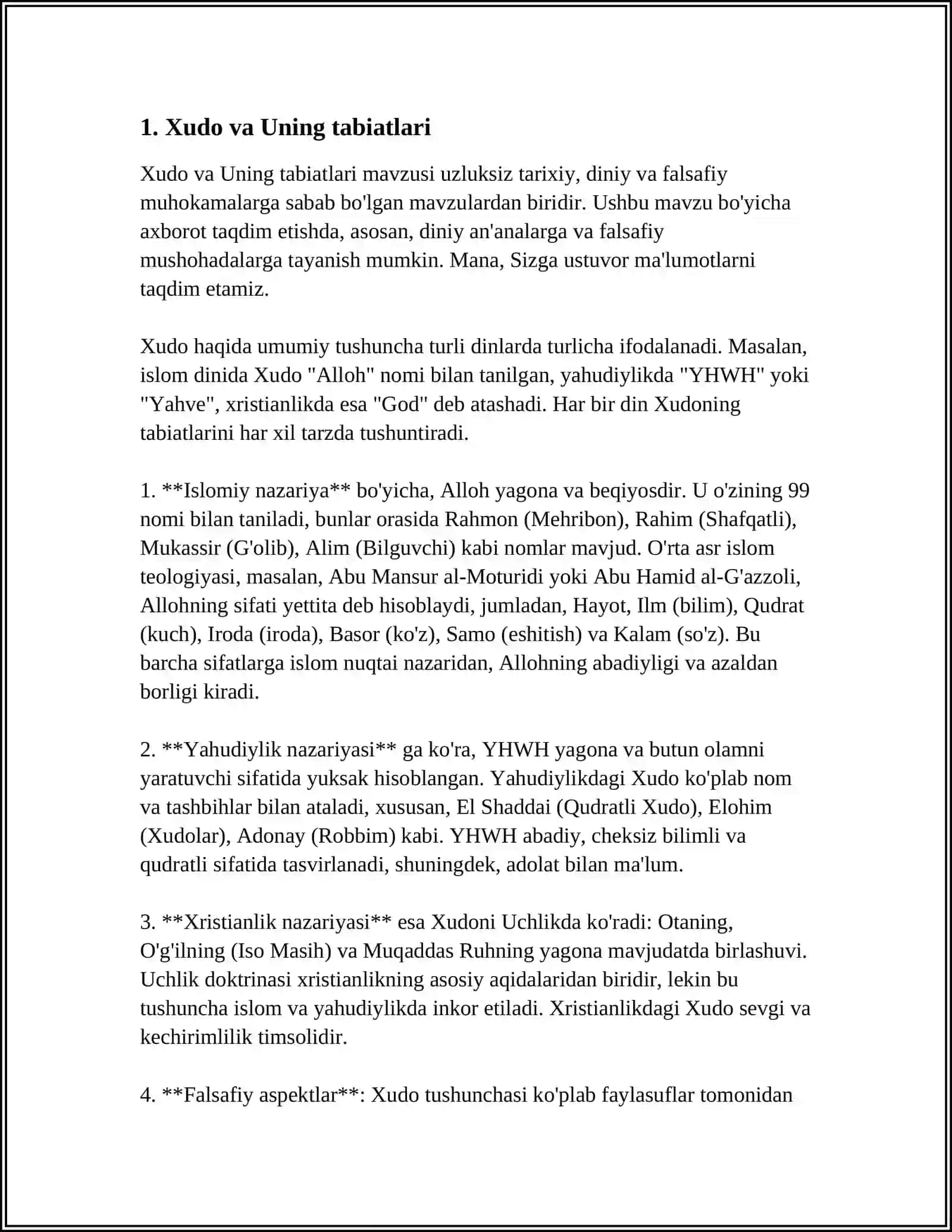 XRISTIANLIK DINI AQIDALARI 3