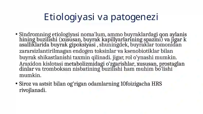Gepatorenalsindrom 3