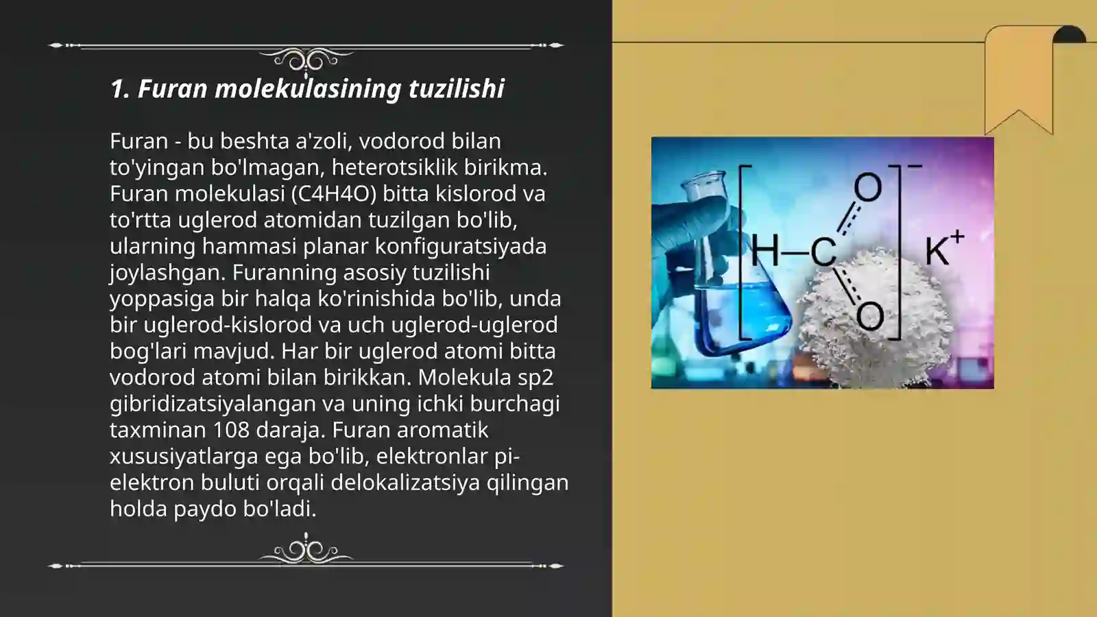 Furan xossalari 3