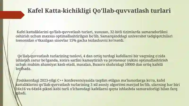 C++ tilining tayanch turlari 3