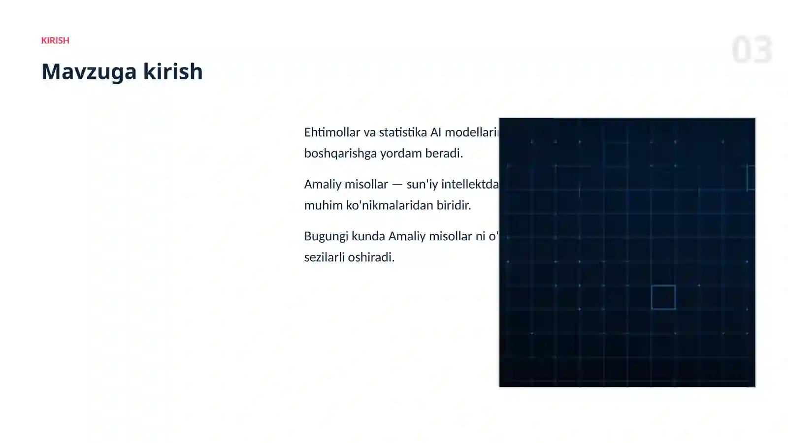 EHTIMOLLAR VA STATISTIKA 3