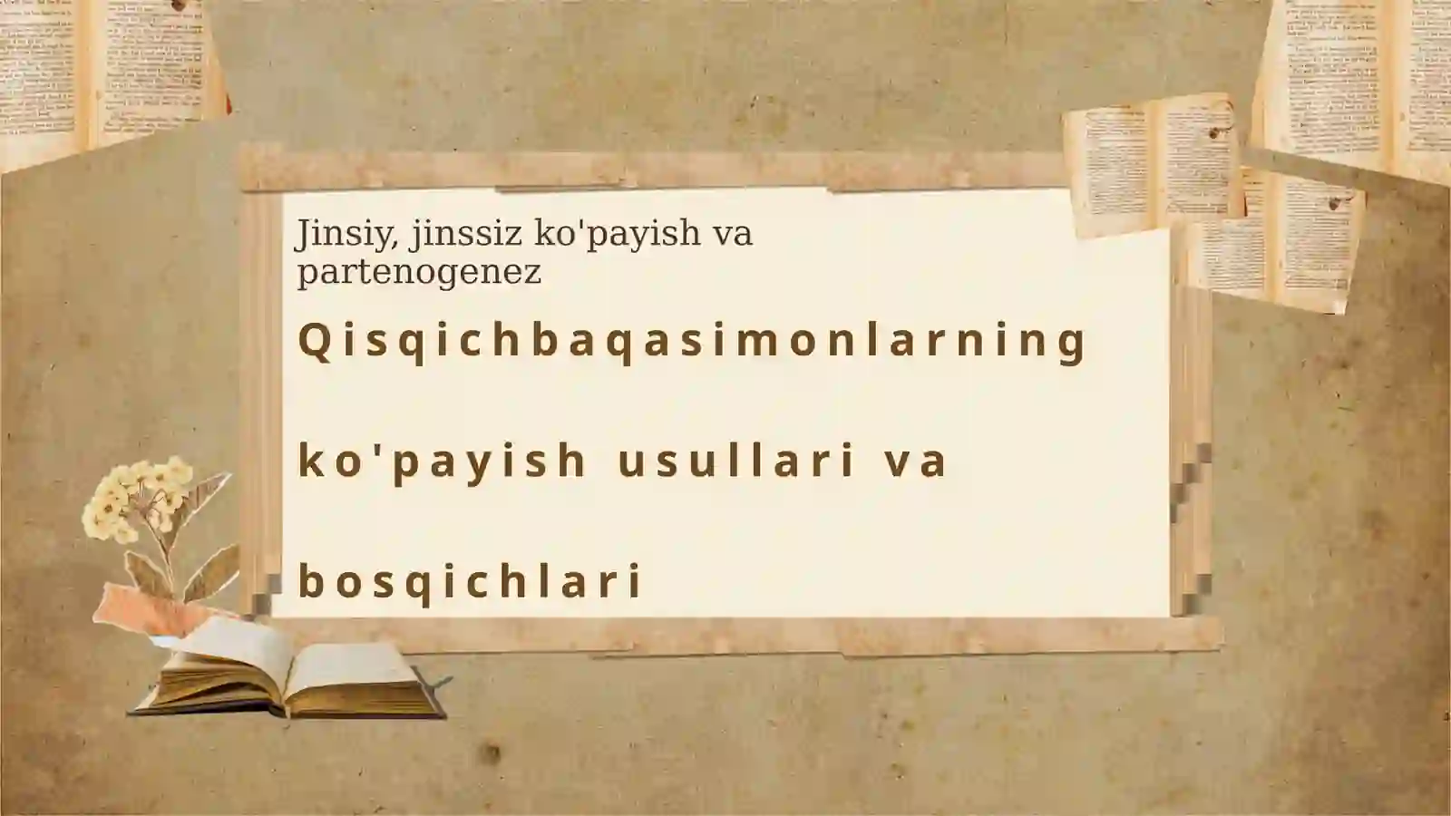 Qisqichbaqasimonlar ko'payishi va rivojlanishi 3