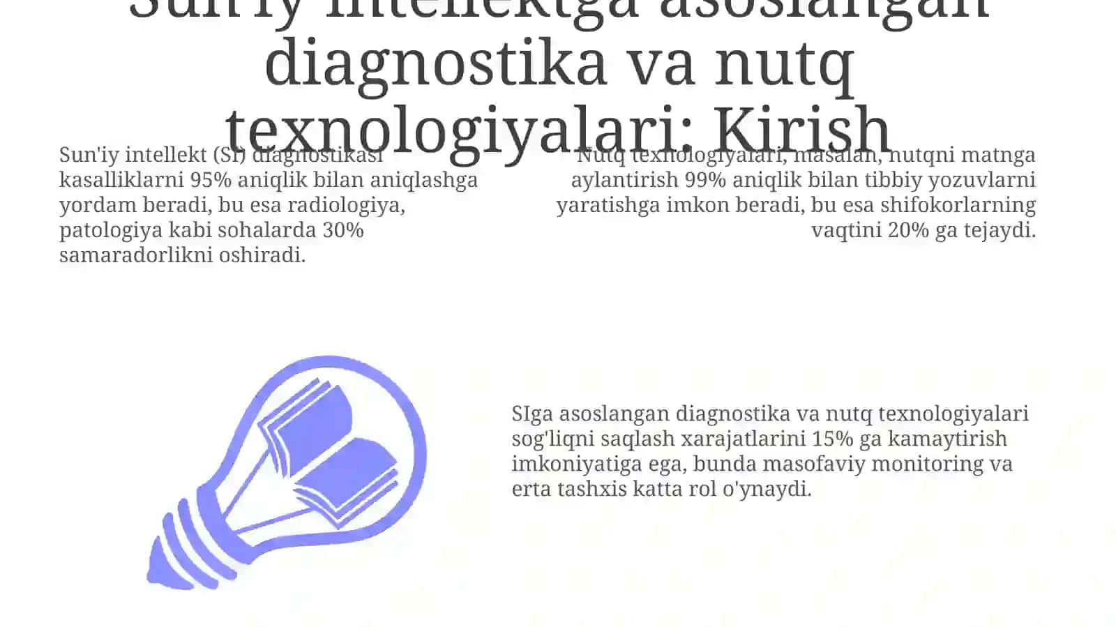 Sun’iy intellektga asoslangan diagnostika va nutq texnologiyalari 3