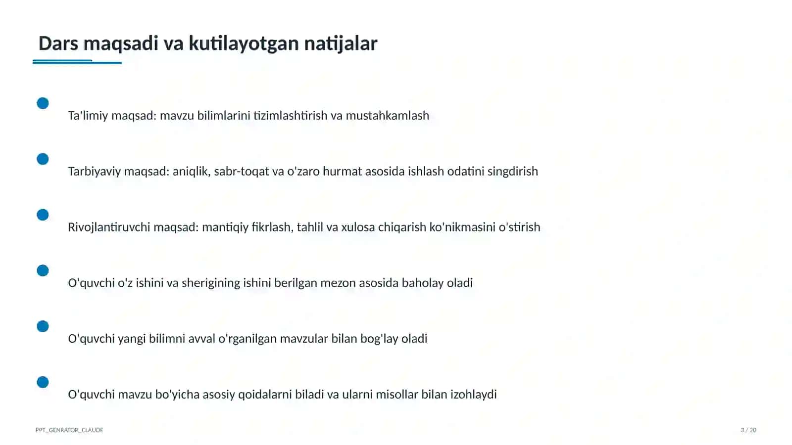 Boshlang'ich sinfda kitobxonlik odati: kunlik o'qish va maktab kutubxonasi 3