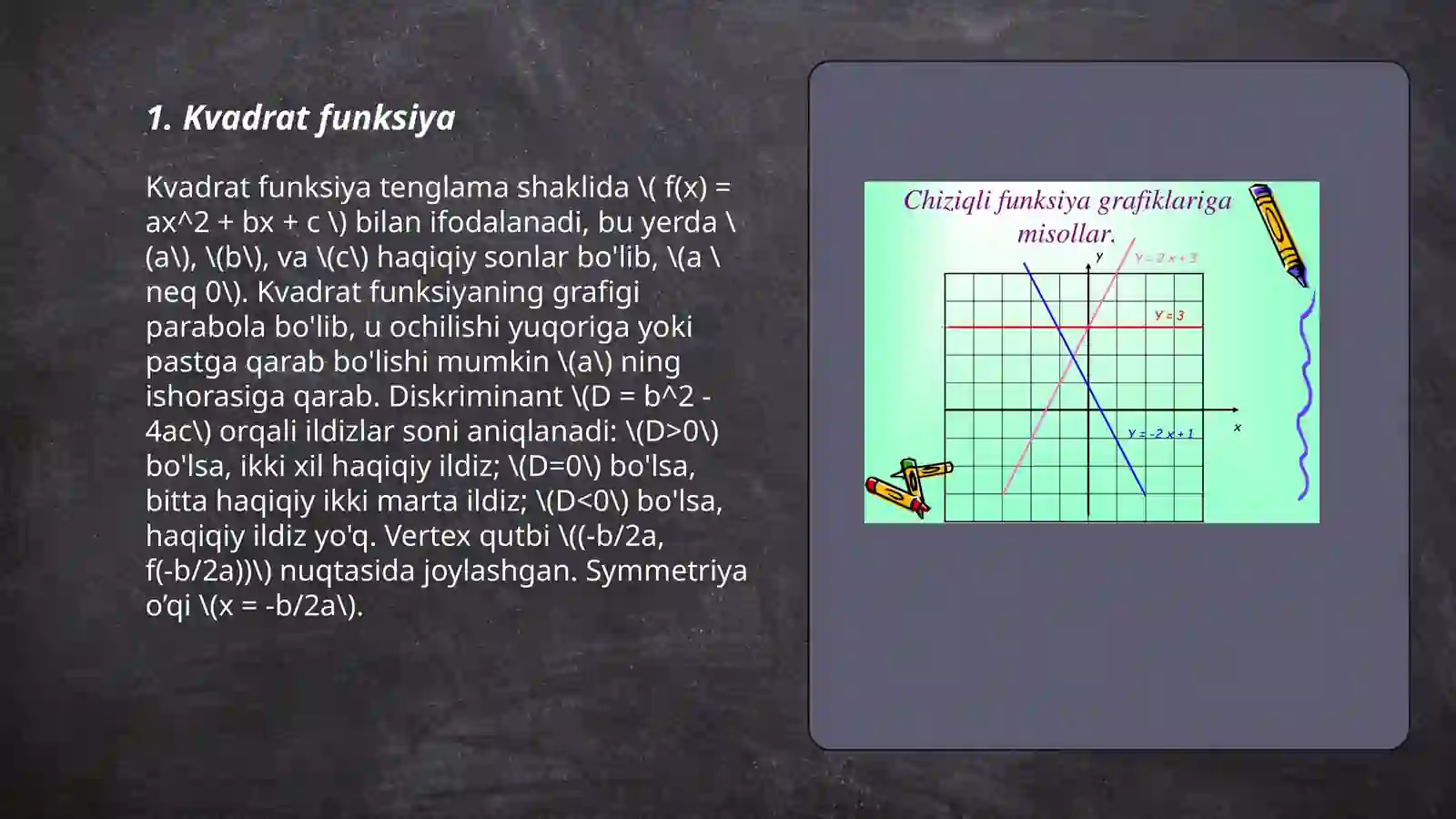 Kvadrat funksiya 3