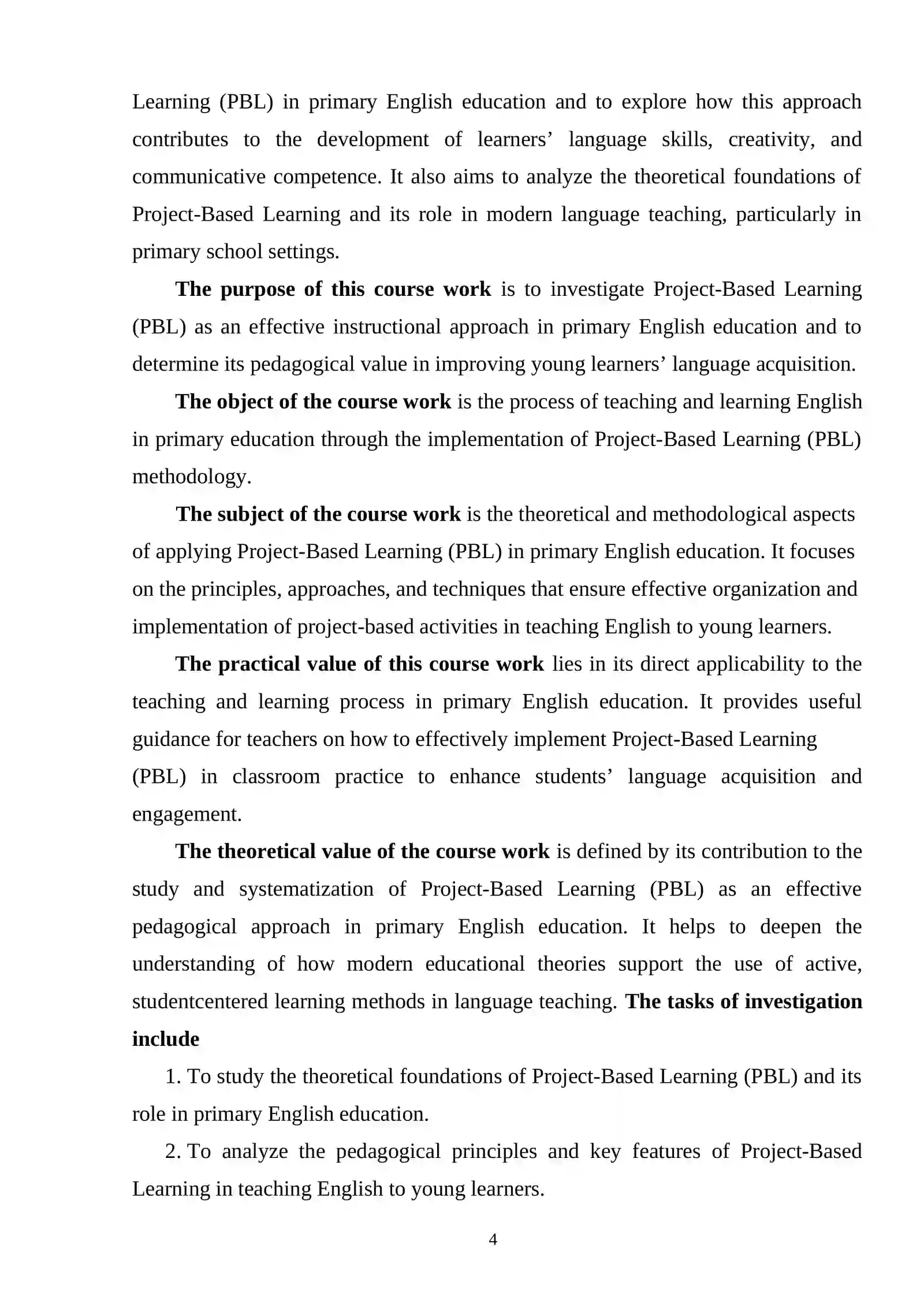 Project-Based Learning in Primary English Education 3
