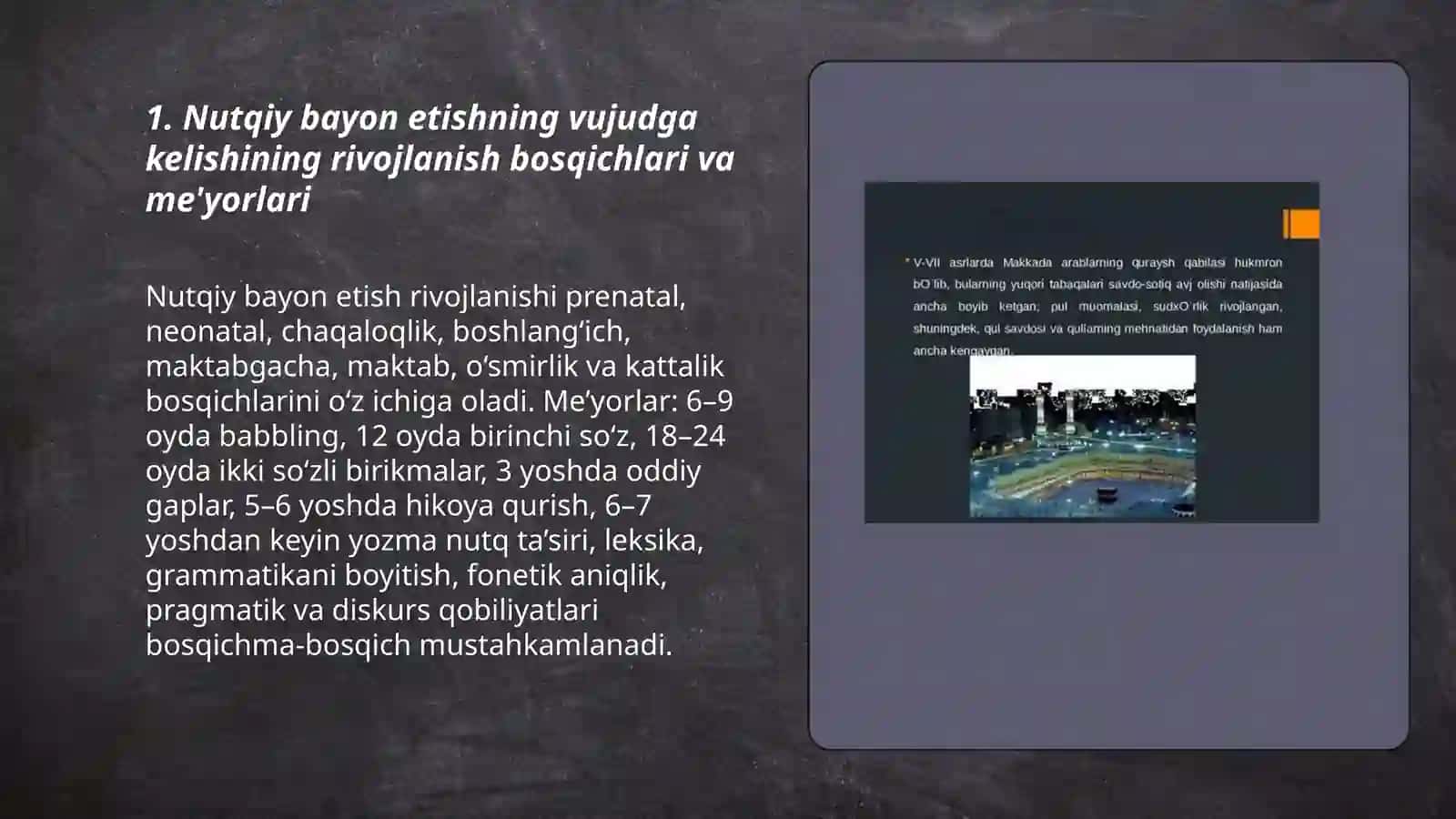 Nutqiy bayon etishning vujudga kelishi va tushunshli muammolari 3