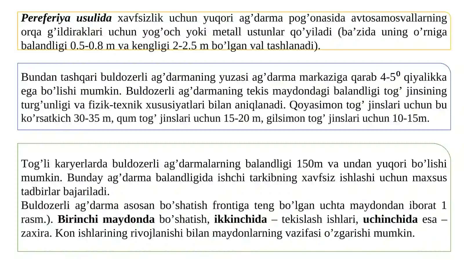 Avtotransport qo‘llanganda ag‘darma hosil qilish 3