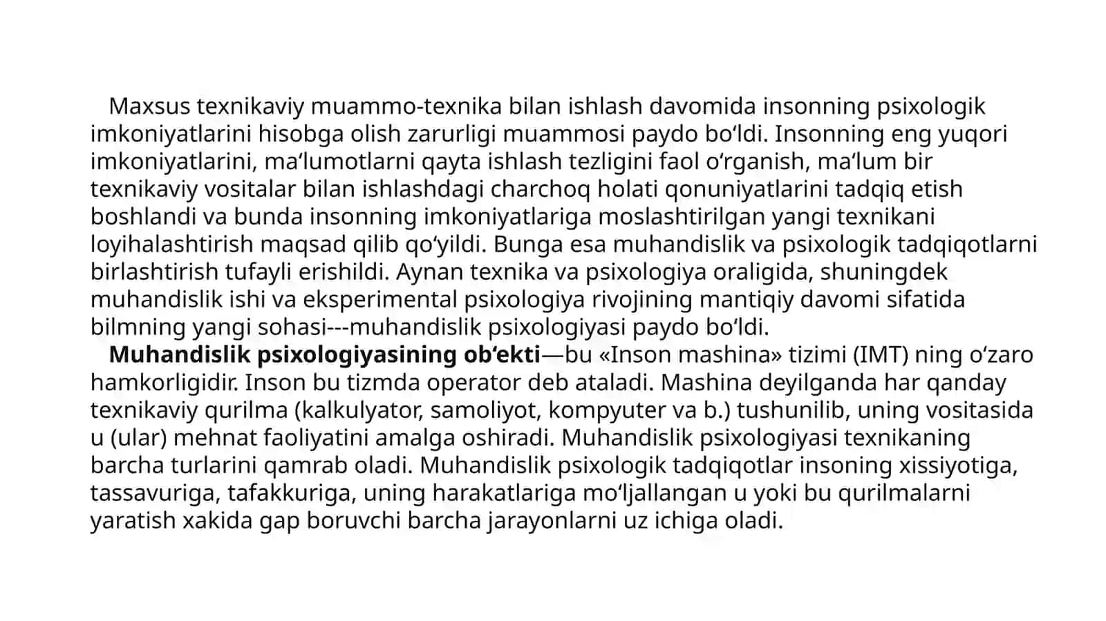 Muxandislik psixologiyasi va texnika estetikasi tushunchalari 3