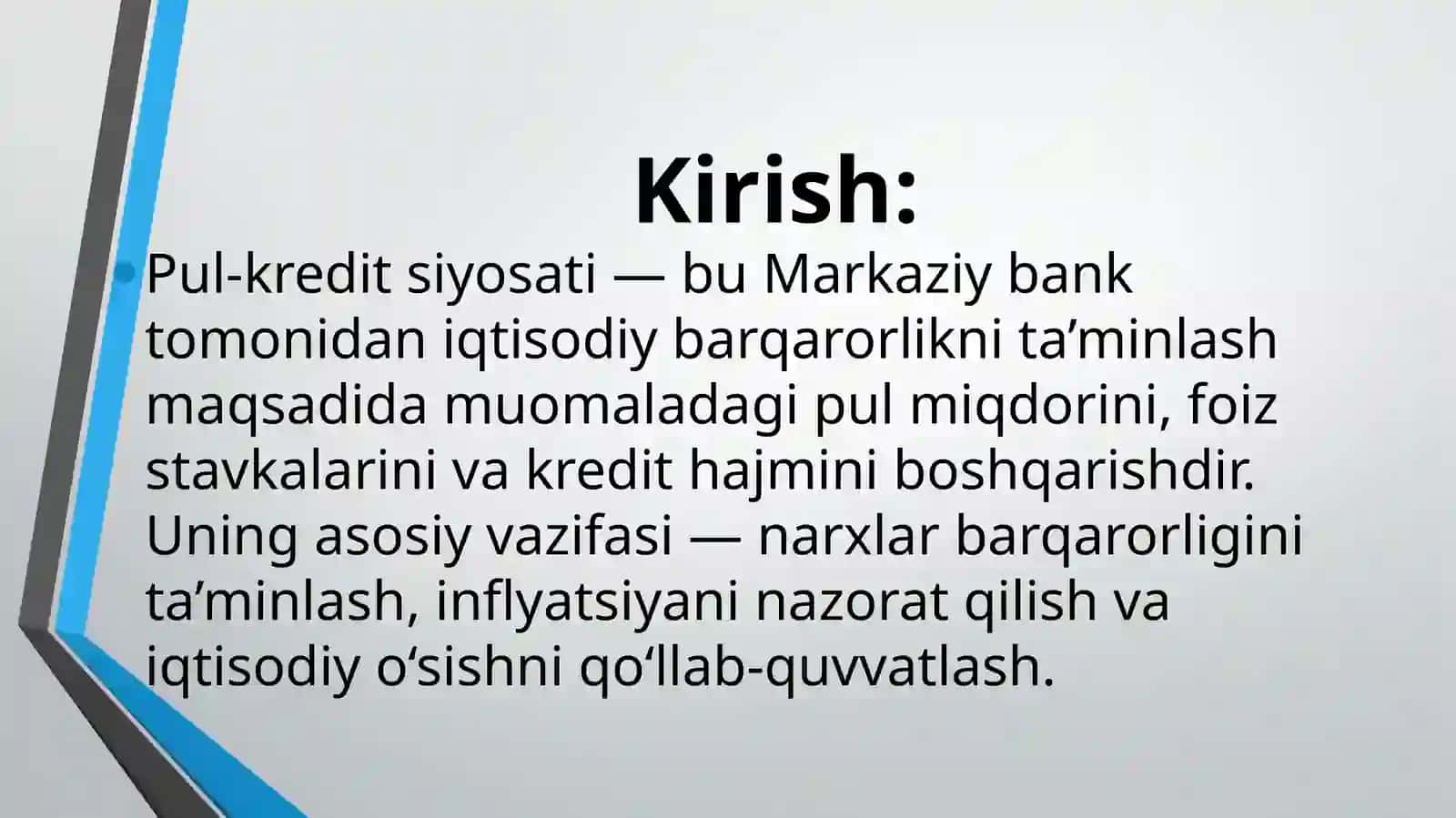 Iqtisodiyotdapul-kreditsiyosativaundagio‘zgarishlar 3